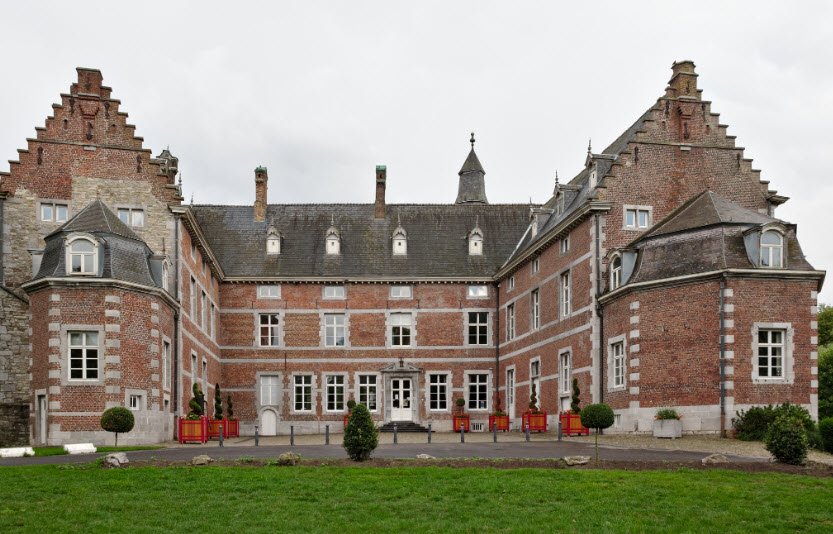 Castle of Monceau-sur-Sambre, Charleroi, Belgium, Belgium